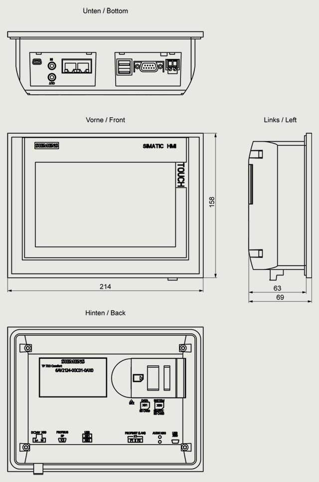 6AV2124-0GC01-0AX0 Siemens