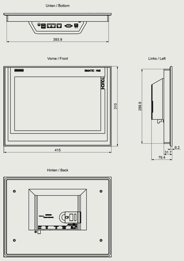 6AV2124-0QC02-0AX2 Siemens